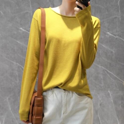 Женские пуловеры с открытыми плечами OLOMLB China At AliExpress