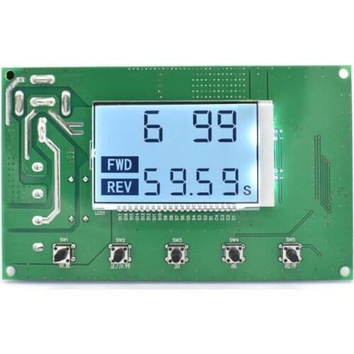 PWM DC motor governor Intelligent dual-mode controller Timing Timing LCD digital positioning 10V-55