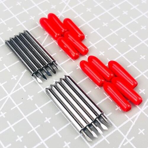 45 Degree 10pcs Plotter Blade Vinyl Cutter Offset Replacement Knife for Cricut Roland Milling Cutter Engraving Hand Tool