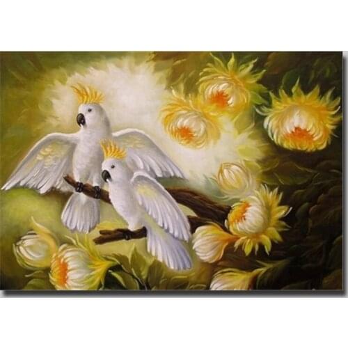 3D Diamond painting Full Square Wild bird Diamond Embroidery Home decoration rhinestones pictures Not folding canvas Handicraft