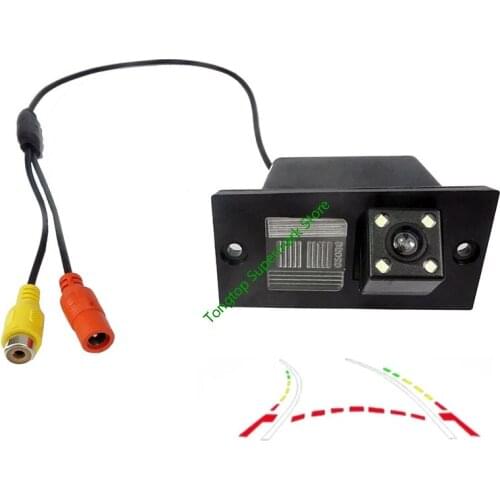 Dynamic Trajectory Tracks Rear View Camera For Hyundai H1 Grand Starex Royale i800 H-1 Travel Cargo iLoad iMax H300