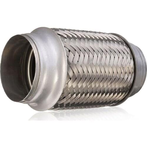 Car Exhaust Flex Pipe Stainless Steel Weld Flexible Joint Tube for Muffler Exhaust Pipe Car Accessories 63*153mm
