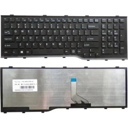 New For Fujitsu Lifebook AH532 A532 N532 NH532 MP-11L63US-D85 CP569151-01 Series US laptop Keyboard Teclado Black