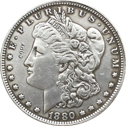 1880-S USA Morgan Dollar coins COPY