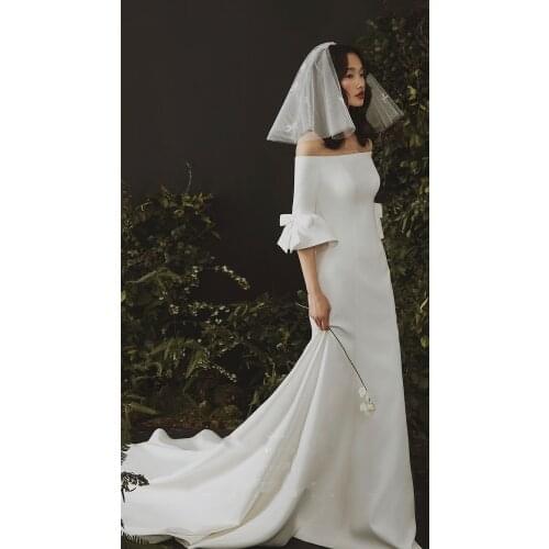 Omhoccss Mermaid Silhouette Wedding Dresses