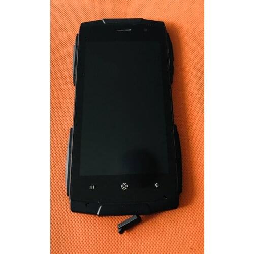 Used Original LCD Display +Digitizer Touch Screen + Frame for HOMTOM ZOJI Z6 MTK6580 Quad Core Free Shipping
