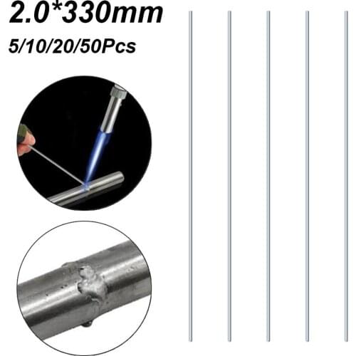 5/10/20/50pcs 33cm 2.0mm Low Temperature Soldering Aluminum Easy to Melt for Soldering Iron No Soldering Flux Required