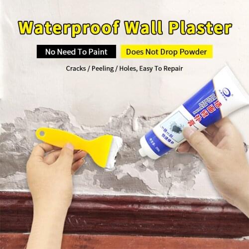 Professional Wall Repair Agent Wall Repair Refill Cream Wall Hole Cracks Nail Hole Repair White Cream Household Wall Paint Clean