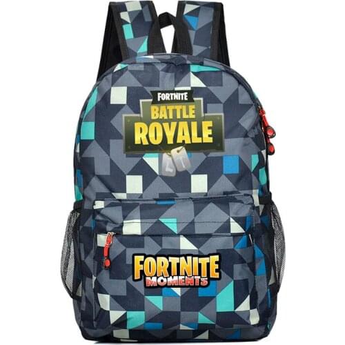 Fortnites Fortress Backpack Teenagers Schoolbags mochila Women Bagpack Canvas Student Backpack For Boy Girl Children bag