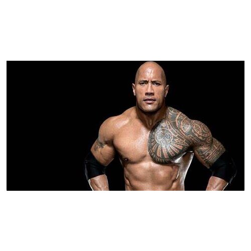 More Style Choose DWAYNE JOHNSON THE ROCK INSPIRATIONAL QUOTE Film Print Silk Poster for Your Home Wall Decor 24x36inch