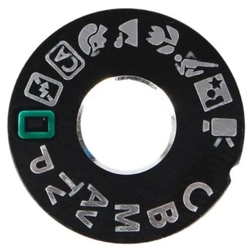 Camera Top Mode Dial Cover Lid Cap Function Mode Dial Signage Interface Cover Button Replacement for Canon EOS 60D Camera