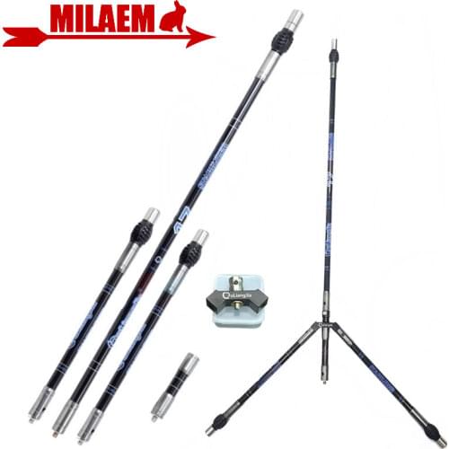 Archery Recurve Bow Stabilizer Carbon Stabilizer System Balance Bar Rod Damping Recurve Bow Shooting Hunting Accessories