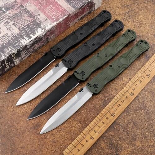 New 391BK/391 SOCP Nylon hilt Mark D2 blade tactical outdoor camping hunting defensive pocket kitchen fruit folding knife