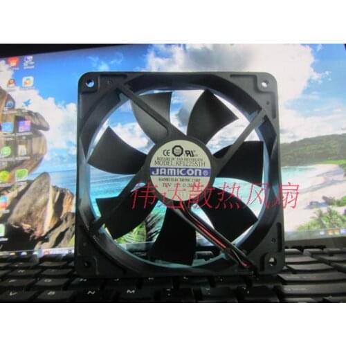 JAMICON 12025 DC 12V 0.35A KF1225S1H 12CM cooling fan