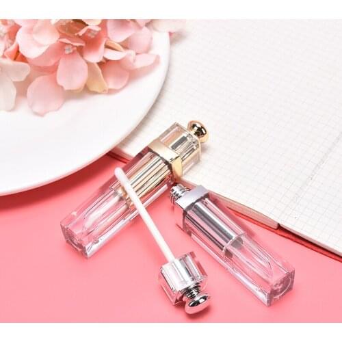 High Quality 5ml Tube with Leakproof Inner Sample Cosmetic Container DIY Plastic Lip Gloss Tube Small Lipstick