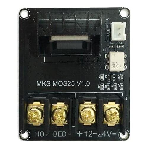 3D printer parts heating-controller MKS MOS25 V1.0 for heat bed extruder MOS module support big current 25A