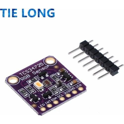 1PCS 34725 TCS34725 Color Sensor RGB Color Sensor Development Board Module For Arduino