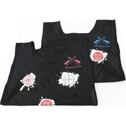 2Pcs Outdoor Water Activated Vests Water Battles Toy for Kids in The Backyard F3ME