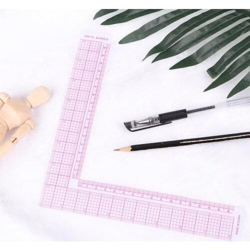 2021 Garment Cutting Plastic Quilting Ruler Sewing Accessories Patchwork Tools Tailor Craft Scale Rule Drawing Supplies L Shape