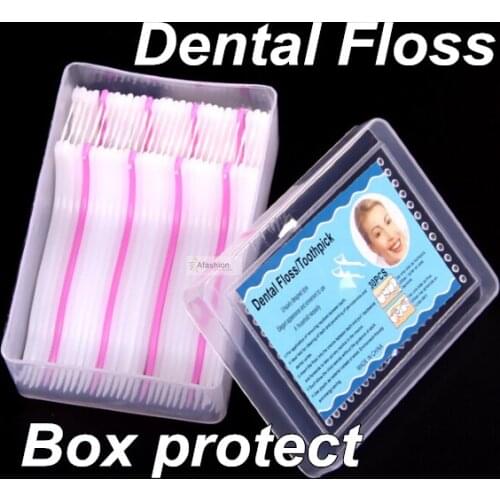 30pcs Clean and sanitary Dental Floss Disposable Safety Toothpick Teeth Clean Oral Health Care tools