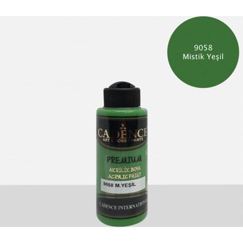 Cadence Acrylic Paint 9058-Mystic Green 120ml