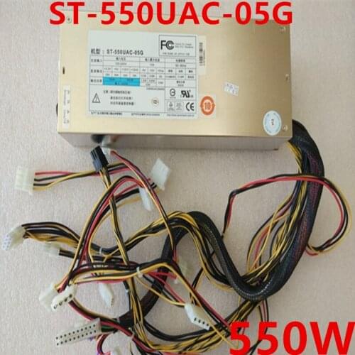 New PSU For Seventeam 2U 550W Power Supply ST-550UAC-05G