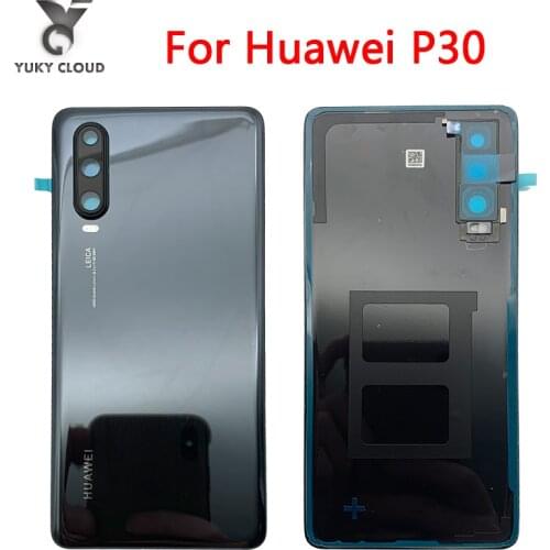 Original huawei P30 Battery Cover For P30/P30pro Replace the battery cover With camera cover P30