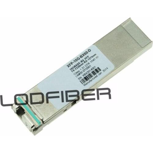Brocade 10G-SFPP-BXD-80K Compatible 10GBASE-BX80-D SFP+ 1330nm-TX/1270nm-RX 80km DOM Transceiver