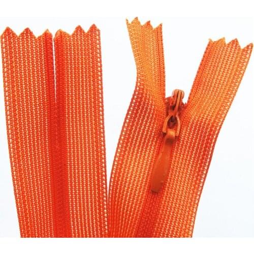 5 Pcs 3# 30-50 Cm (12-20 Inches) silk Zipper Suitable For Clothes And Skirts 20 Color Optional