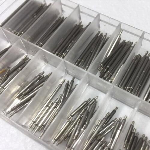 270pcs Watch Spring Bars 8-25mm Professional Watch Stainless Steel Link Pins
