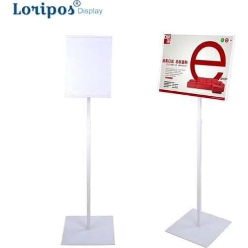 Vertical Horizontal Rotational Poster Frame A3 Floor Stand Advertising Banner Rack KT board Holder Restaurant Door Menu Display