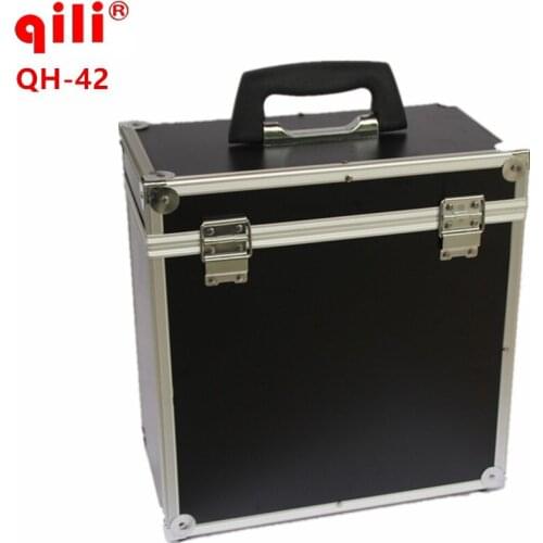 Qili QH-42 Toolbox Max Black Color Plastic Tool Box Storage Box Container Multi-function plastic toolbox tool box with handle