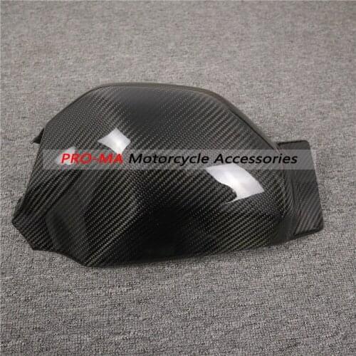Motorcycle Swingarm Protector in Carbon Fiber For Ducati V4 V4S 2018-2019 Twill Glossy Weave