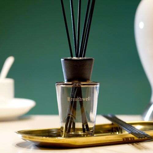 100ml Natural Relaxing Aromatherapy Creative Reed Sticks Oil Diffusers Glass Scented Bottle Home Hotel Decor Fragrance Supplies
