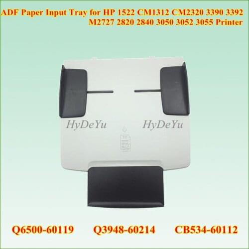 1X Q6500-60119 Q3948-60214 CB534-60112 ADF Paper Input Tray for HP M1522 CM1312 CM2320 3390 3392 M2727 2820 2840 3050 3052 3055