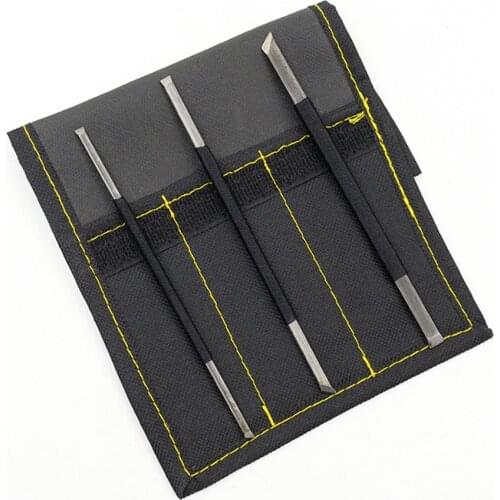 Seungri 3 Pcs High Carbon Steel Carving Stone Lettering Engraving Knife Seals Cutting Tools Set