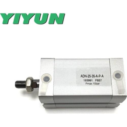 ADN-25-5,10,15,20,25,30,35,40,45,50-A-P-A ADN-25-5,10,15,20,25,30,35,40,45,50-P-A YIYUN brand Compact cylinders ADN Series