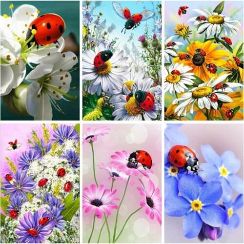 Diamond Painting Flowers diamond mosaic diamond paint of Diamond Embroidery Beadwork 5D diamond painting kit Cross stitch kits