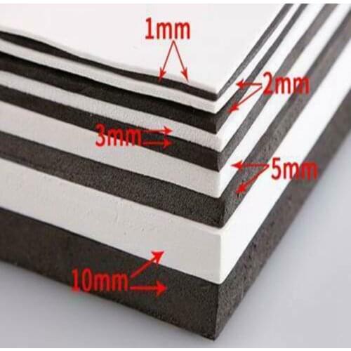 White EVA Foam Sheets Kids Handmade DIY Craft Cosplay Model 35x50 / 30x100cm