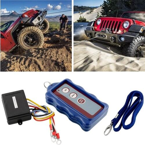 433MHz Wireless Winch Remote Control Kit for Truck ATV SUV 12V Switch Handset