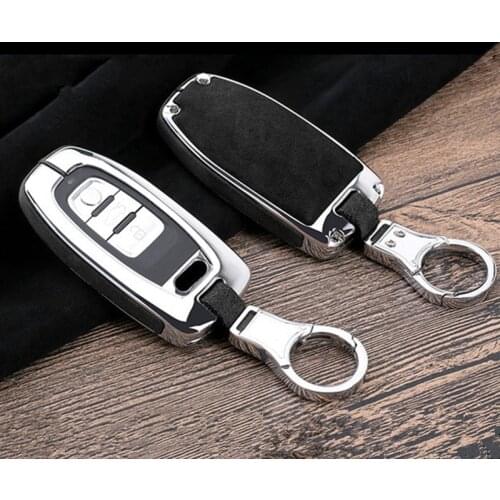 Car Styling Key Case Cover Protective Shell For Audi A1 A3 A4 A5 A6 S3 S5 Q3 Q5 Interior Auto Accessories