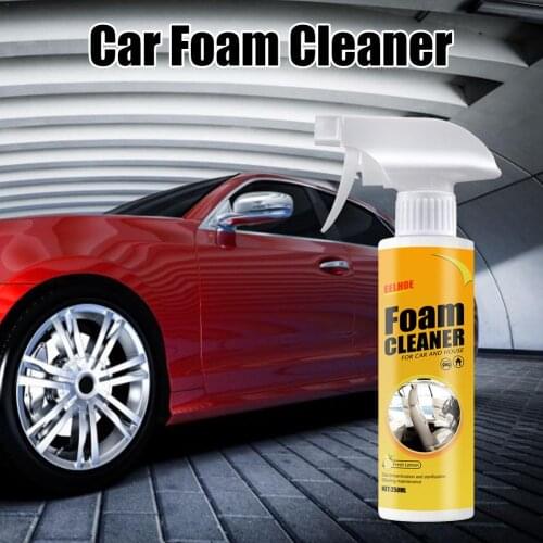 New Car Accessories Automotive Products Car Interior Cleaning Foam Cleaner Car Seat Interior Car Cleaner Auto Leather Clean Wash