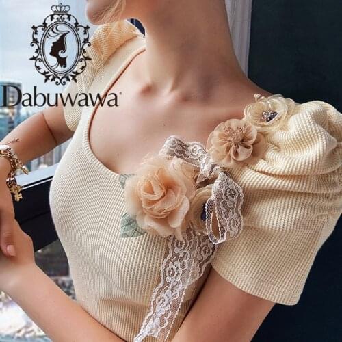 Женские летние футболки Dabuwawa China At AliExpress