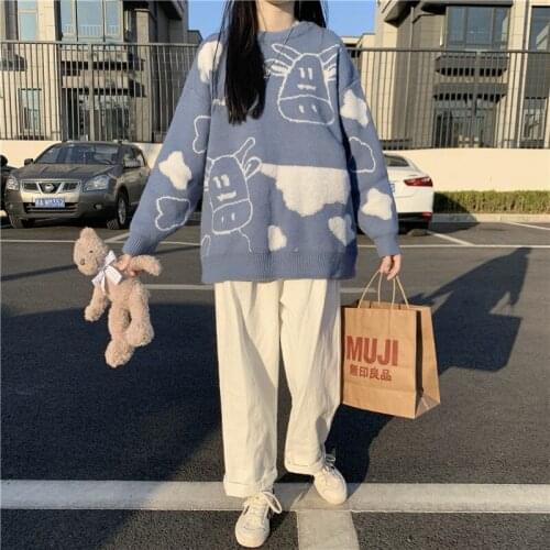 Cheap wholesale 2021 spring autumn winter new fashion casual warm nice women Sweater woman female OL Pullover Ay221