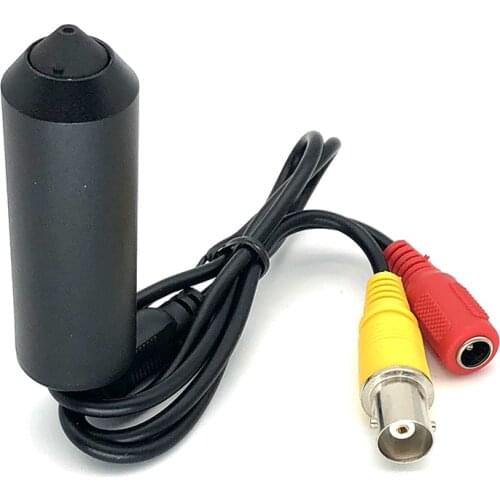 Home Mini Surveillance Camera Coaxial BNC AHD Camera 1080P Black Small Lens 3.7mm Metal CAM