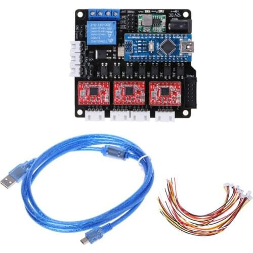 GRBL Laser Controller Board CNC USB 3 Axis Stepper Motor Driver Controller Board