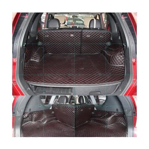 Good quality! Special car trunk mats for NIssan X-trail T31 2013-2008 waterproof boot carpets cargo liner mats for XTRAIL 2011
