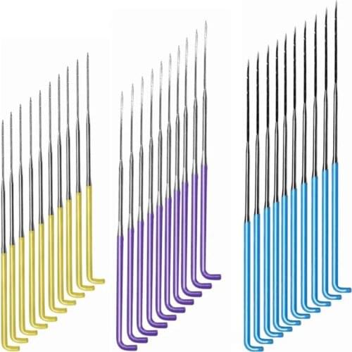 Imzay 30 Pcs Wool Needle Felting Kit Wool Felt Felting Kit Felting Needles Kits Colorful Wool Felting Supplies for Beginners