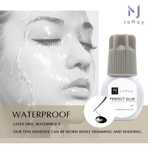 Individual Eyelash Glue Extension 1-2 Second Black Lashes Adhesive for False Eyelashes Extensions Perfect Long Lasting