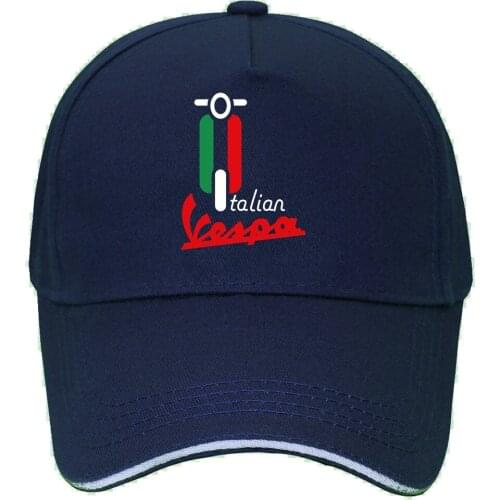 2020 Vespa Cap Baseball Hip Hop Cap Hats Hat 8Color Boy Mens Hats Motorcycle Dad PX125 Vespa Women Hat